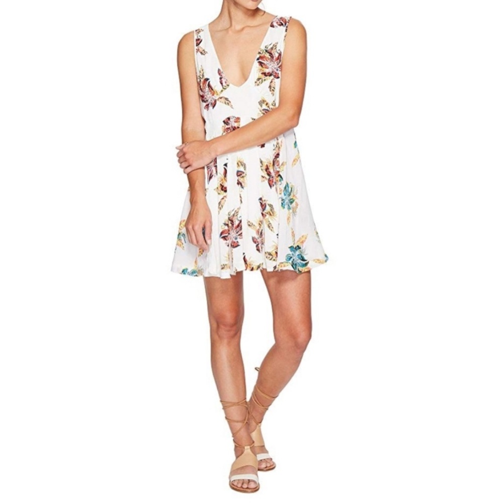 Free People Floral Print Summer Dress - Picture 5 of 12